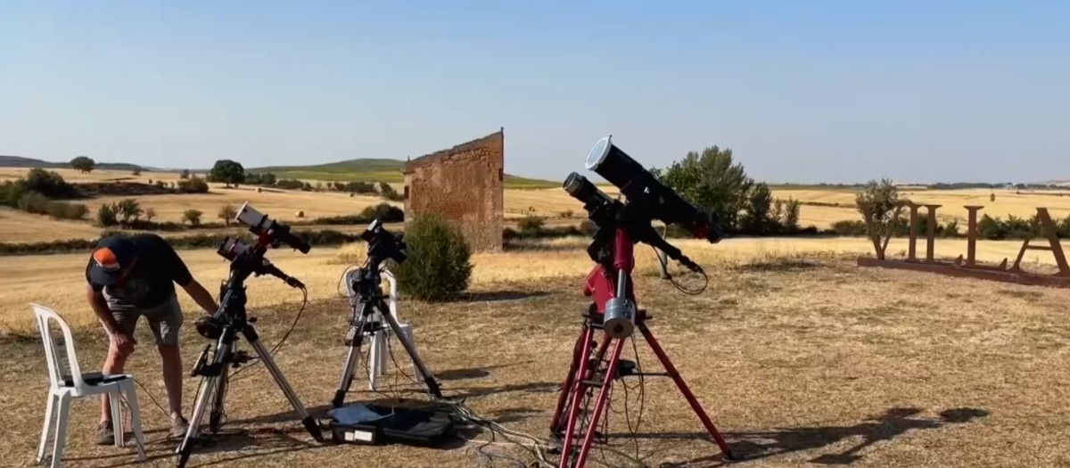 La NASA toma un pueblo de Burgos para retransmitir el eclipse
