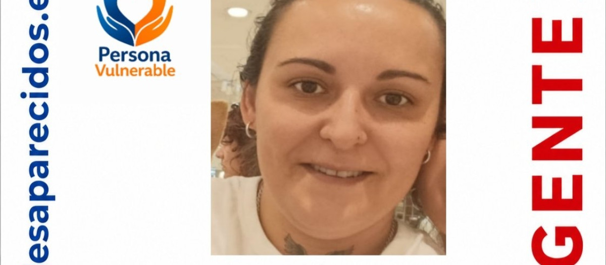 Alerta de la desaparición de Beatriz G. G.