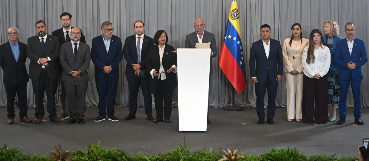 El presidente de la Asamblea Nacional tras el acuerdo