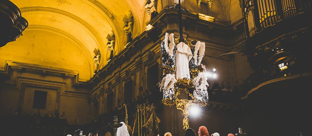 Imagen del Misteri d'Elx.