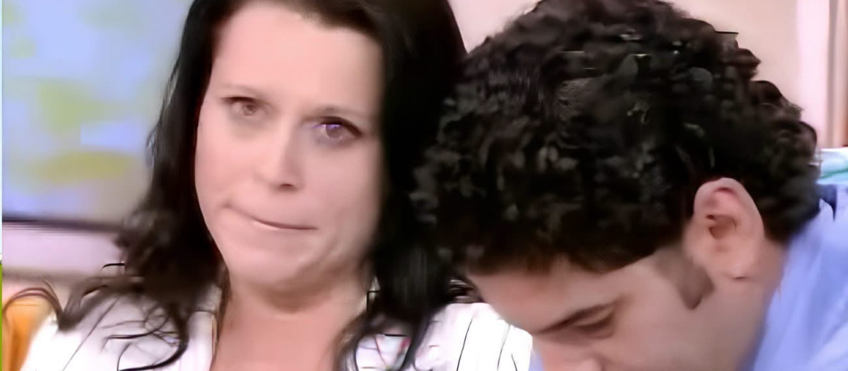 Svetlana Orlova junto a su asesino, Ricardo Navarro, en El Diario de Patricia