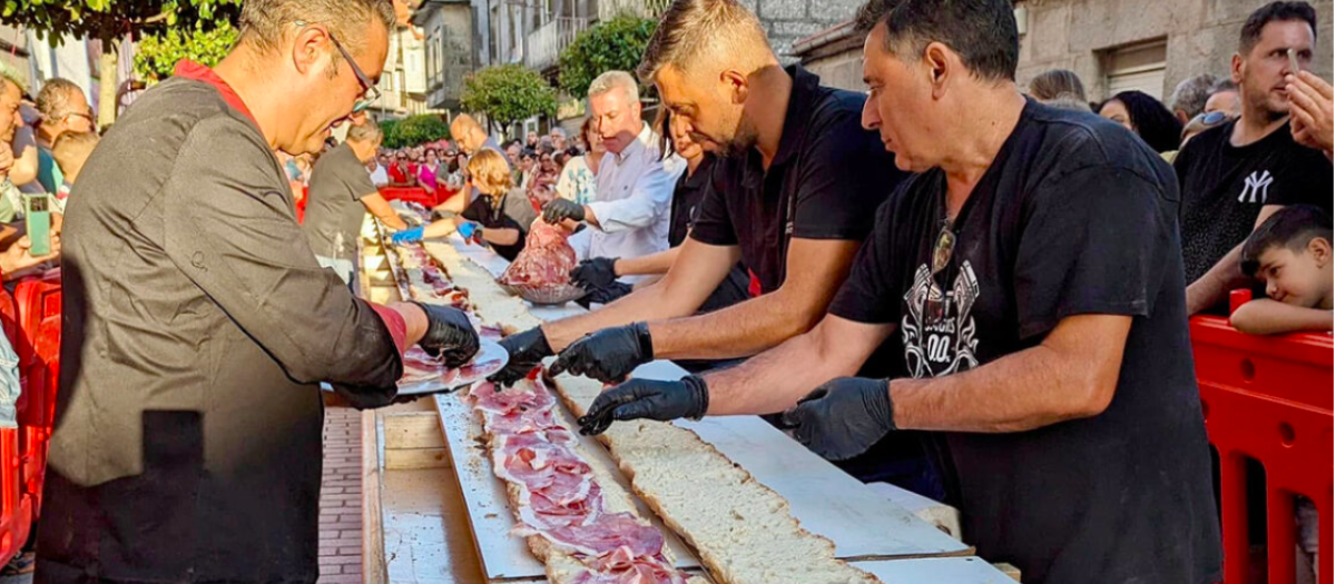 Un bocadillo de jamón para delicia de todos