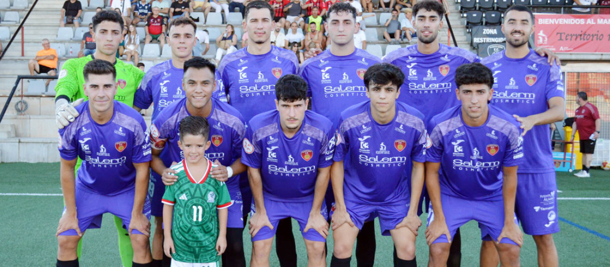 El Salerm Puente Genil posando en un partido de la actual pretemporada