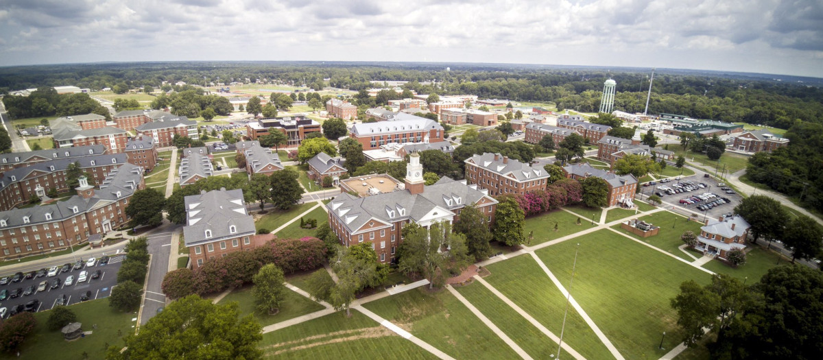 Campus de la Universidad Estatal de Virginia, Estados Unidos
