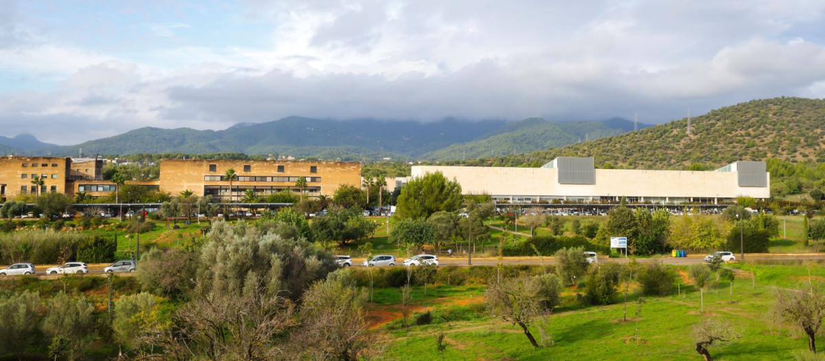 Vista del campus de la UIB.