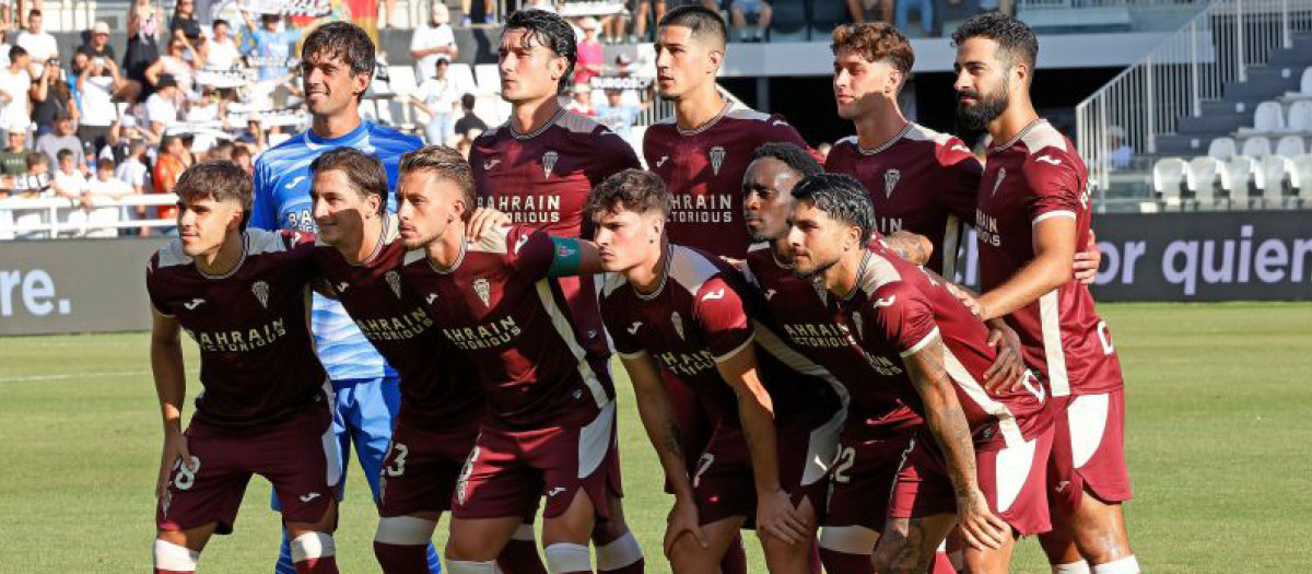 La formación inicial del Córdoba en Burgos