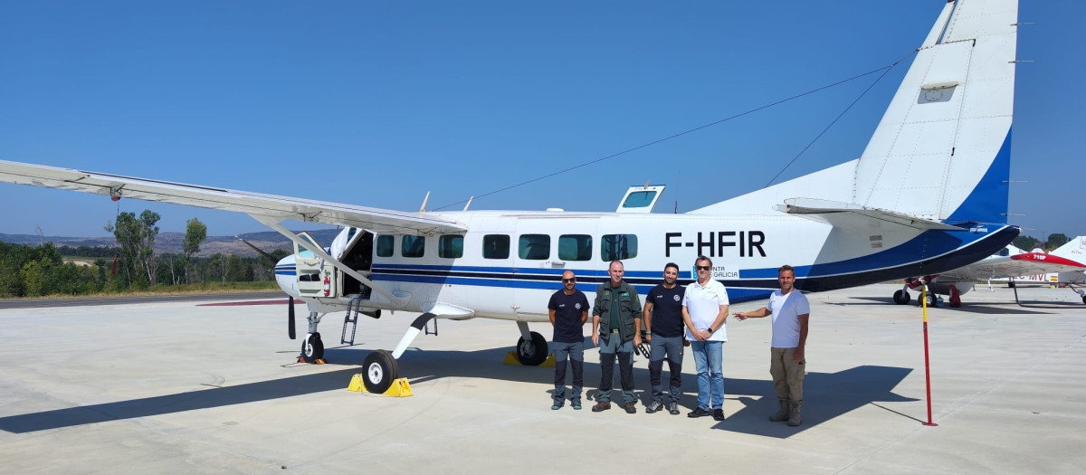Nuevo avión de vigilancia y coordinación de la Xunta

XUNTA DE GALICIA / Europa Press
15/8/2026