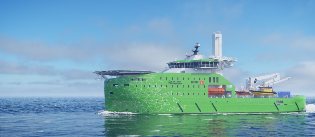 Buque eléctrico de Bibby Marine