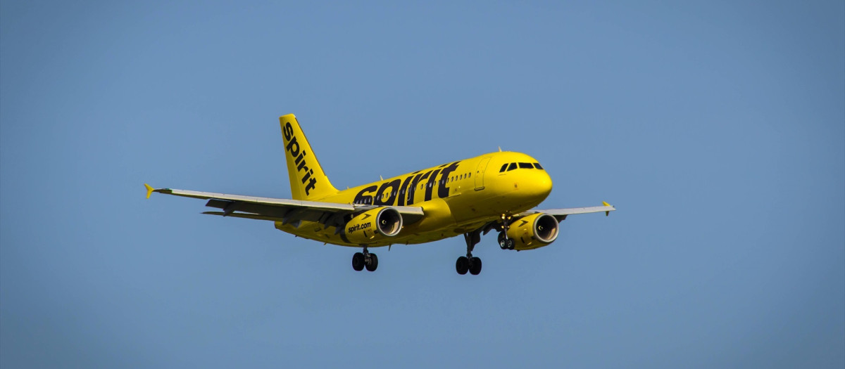 Avión de Spirit Airlines