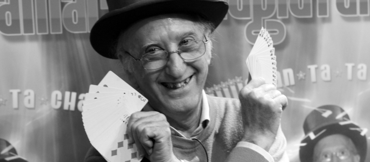 El mago Juan Tamariz, fallecido el 18 de agosto de 2026