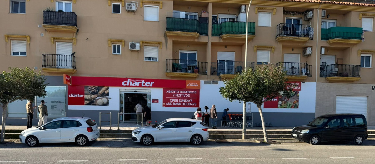 Imagen de archivo de una tienda Charter de Consum en la localidad almeriense de Turre.