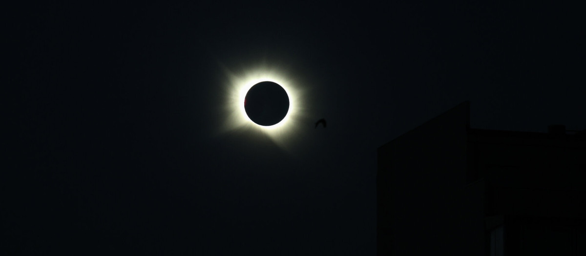 Eclipse total en León