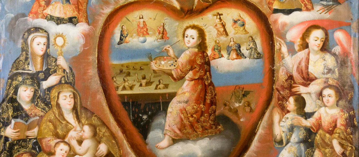 Una de las obras de la exposición en el Museo Meadows