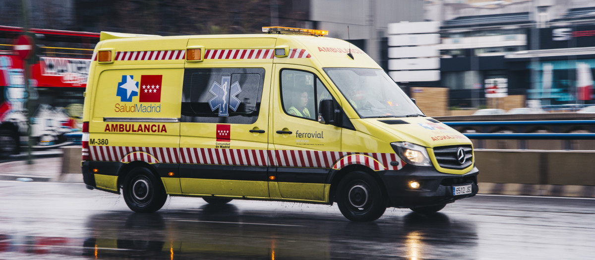 Ambulancia en Madrid