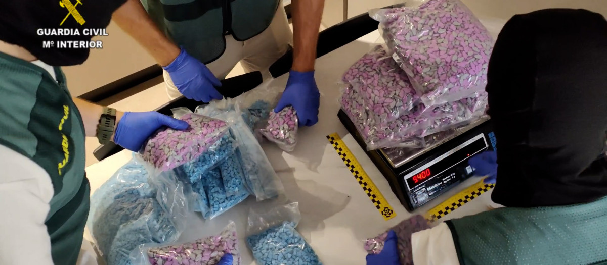 Operación de la Guardia Civil contra el tráfico de drogas en una imagen de archivo
