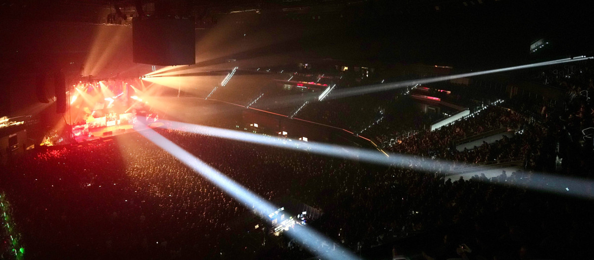 Imagen del concierto de Judas Priest en el Roig Arena de Valencia.
