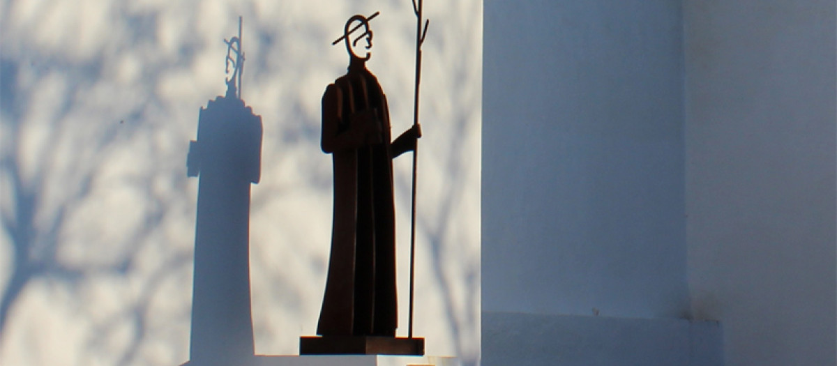 Monumento a Vicente Ferrer Guasch en Sant Joan de la Labritja, Ibiza