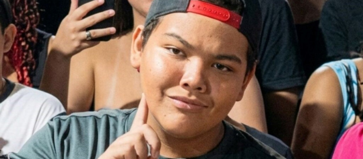 Imagen de uno de los jóvenes participantes