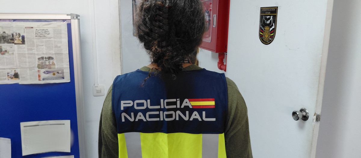 Una agente de la UFAM de Palma