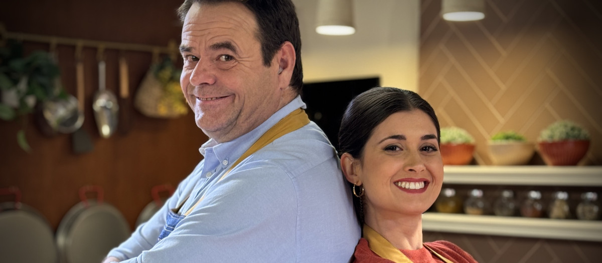 Imagen de archivo de Jordi Morera y Anna Sirvent en La Cuina de Morera