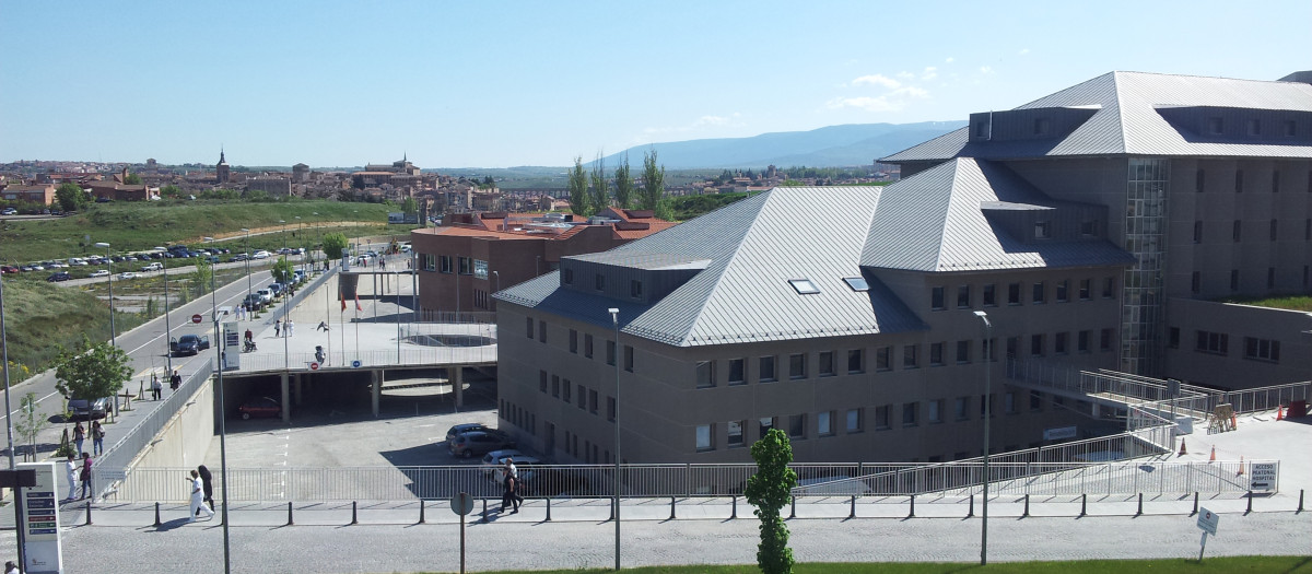 Vista del Hospital de Segovia