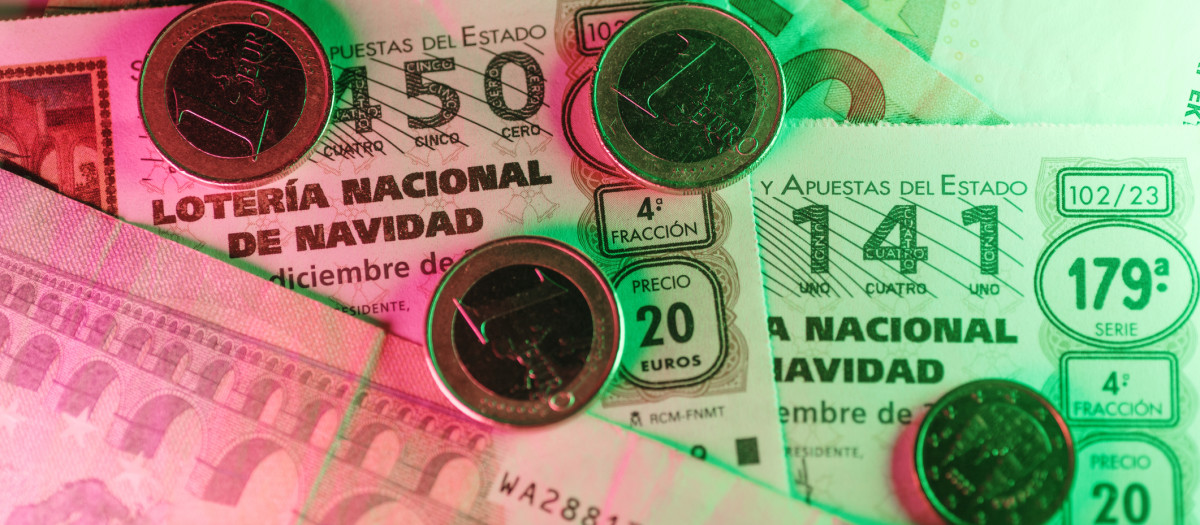 Décimos de la Lotería de Navidad