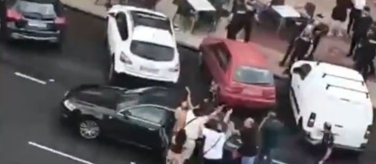 Pelea en la zona sur de Ávila