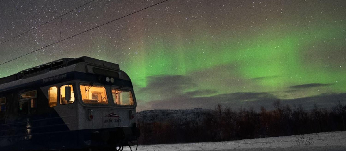 Tren nocturno Noruega
