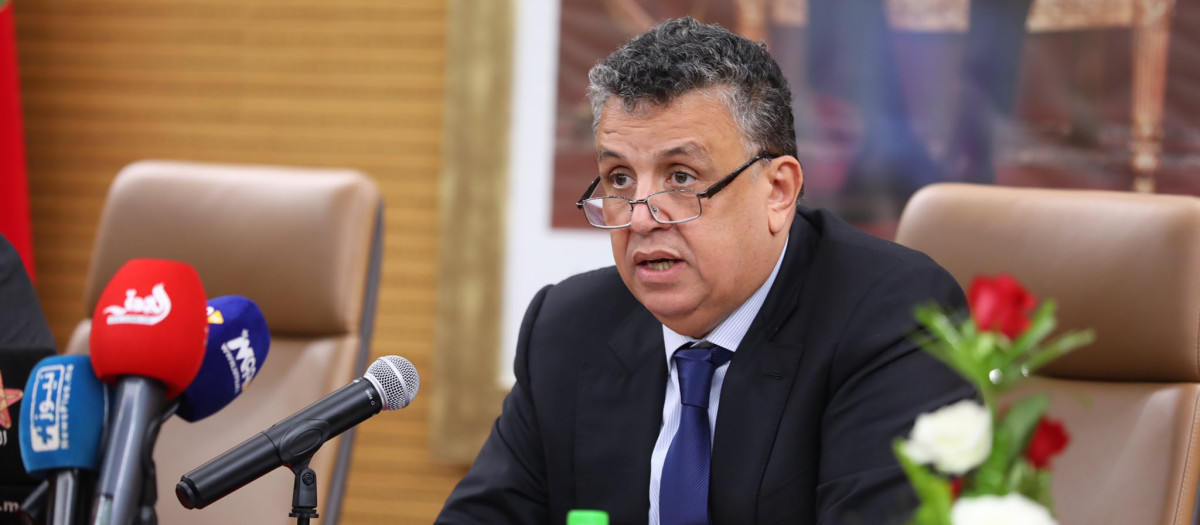 El ministro de Justicia marroquí, Abdellatif Ouahbi
