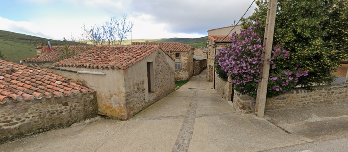 Calles de Oncala, en la provincia de Soria