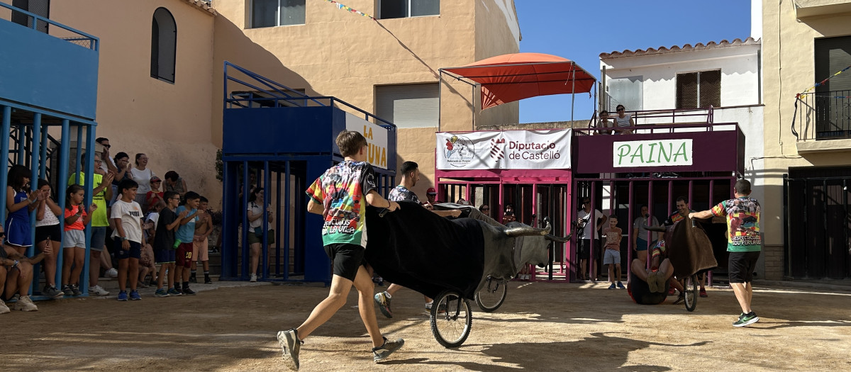 Imagen de archivo de un encierro infantil en Castellón