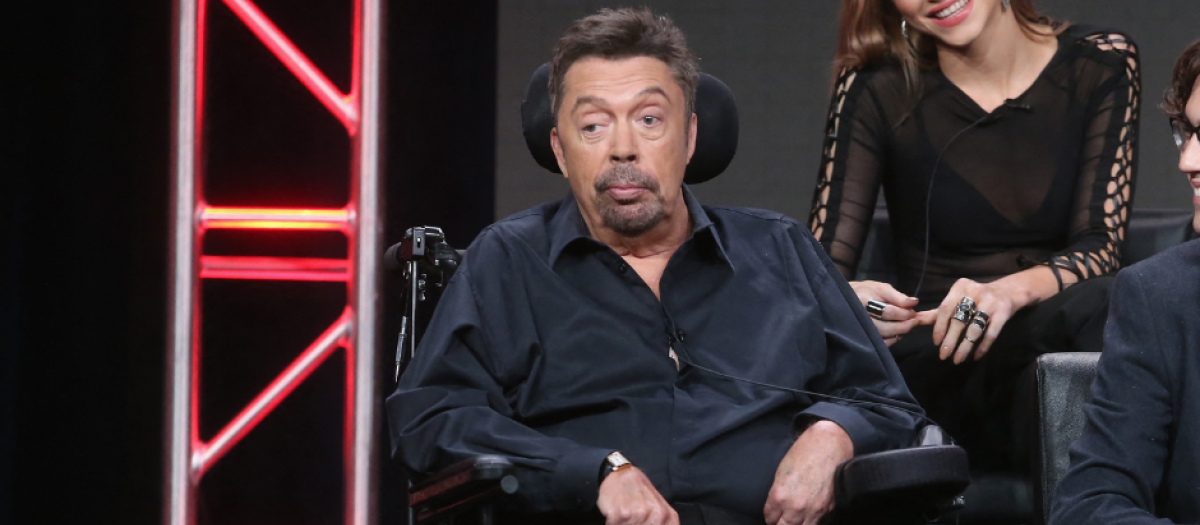 El actor británico Tim Curry