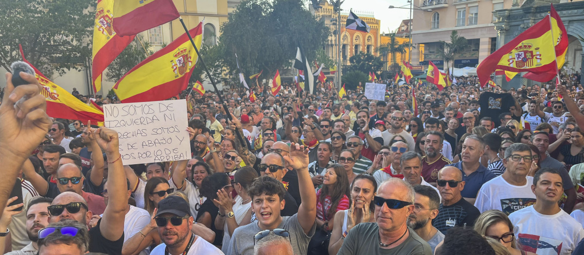Protestas en Ceuta
