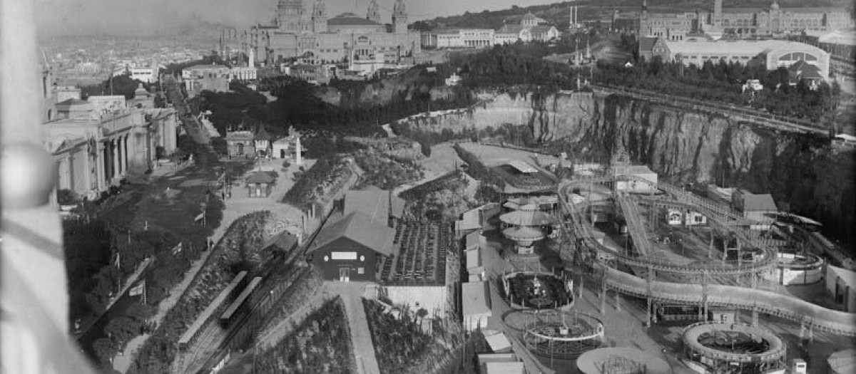 Montañas rusas, fast food y faquires que revolucionaron el entretenimiento barcelonés en el Maricel Park
