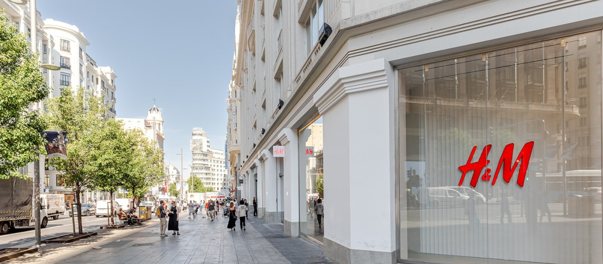 Tienda de H&M de Gran Vía