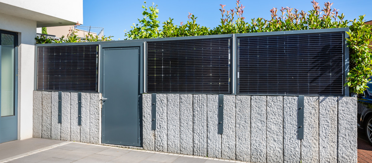 Ejemplo de vallas solares