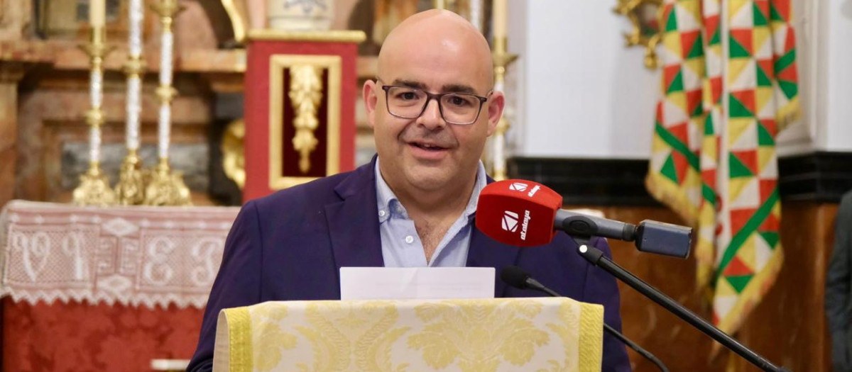Antonio Fernández, pregonero de la Virgen de la Sierra de Cabra