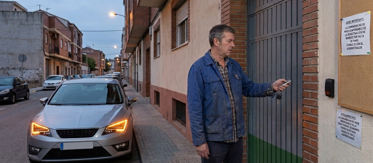 Prohibir la entrada a un garaje es una medida que hay que decidir en junta de vecinos