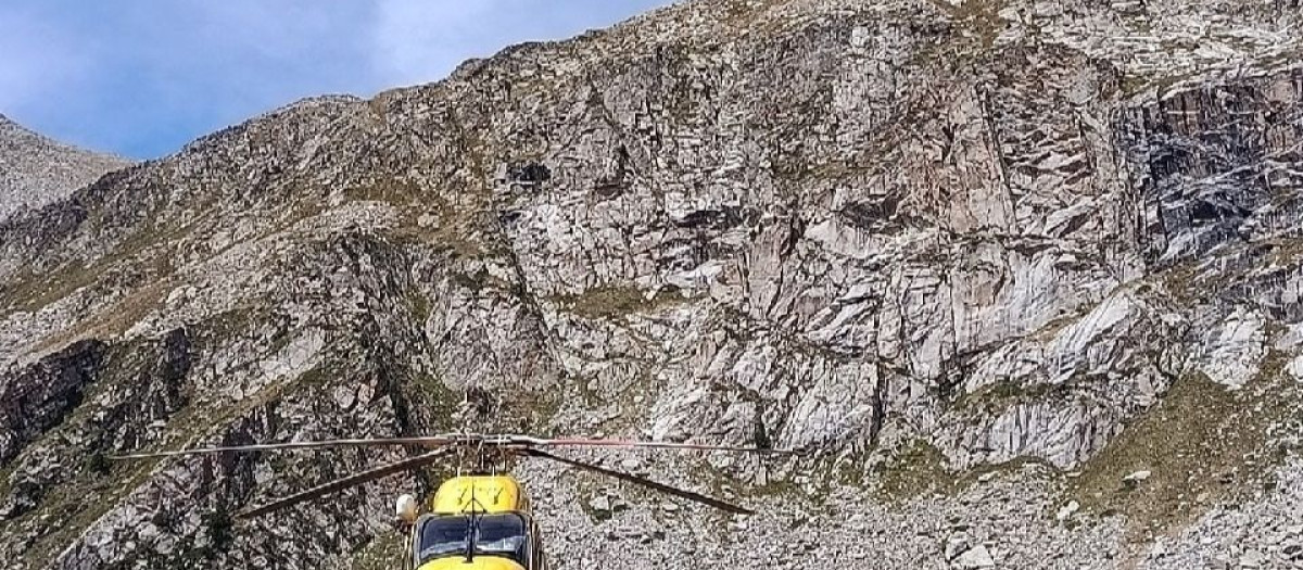 Rescate en el Besiberri Sud