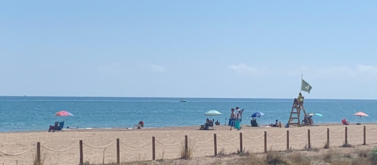 Imagen de archivo de una playa de Denia (Alicante)
