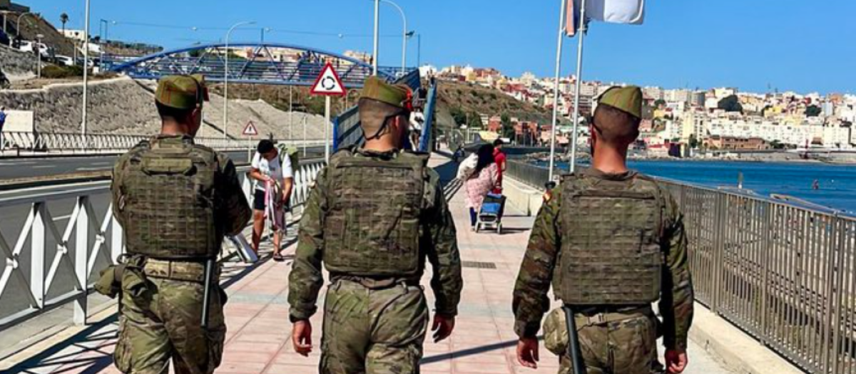 Militares destinados en Ceuta