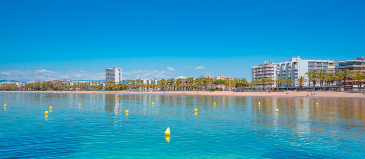 Playa de Llevant de Salou, en una imagen de archivo