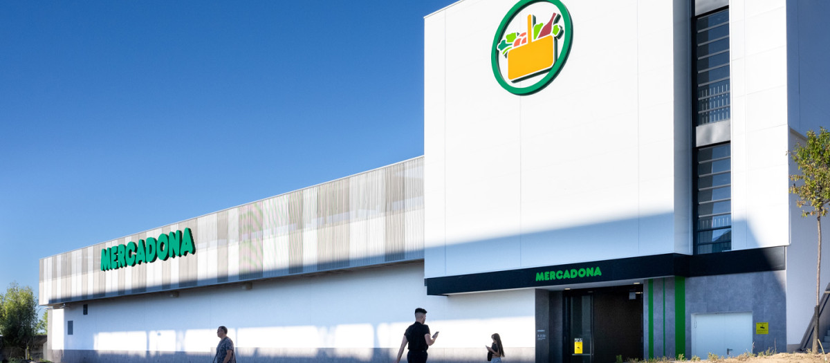 Imagen tomada en un supermercado de Mercadona