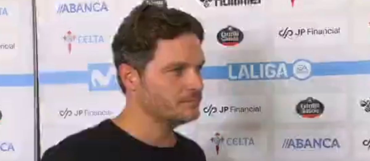 Terzic durante la entrevista