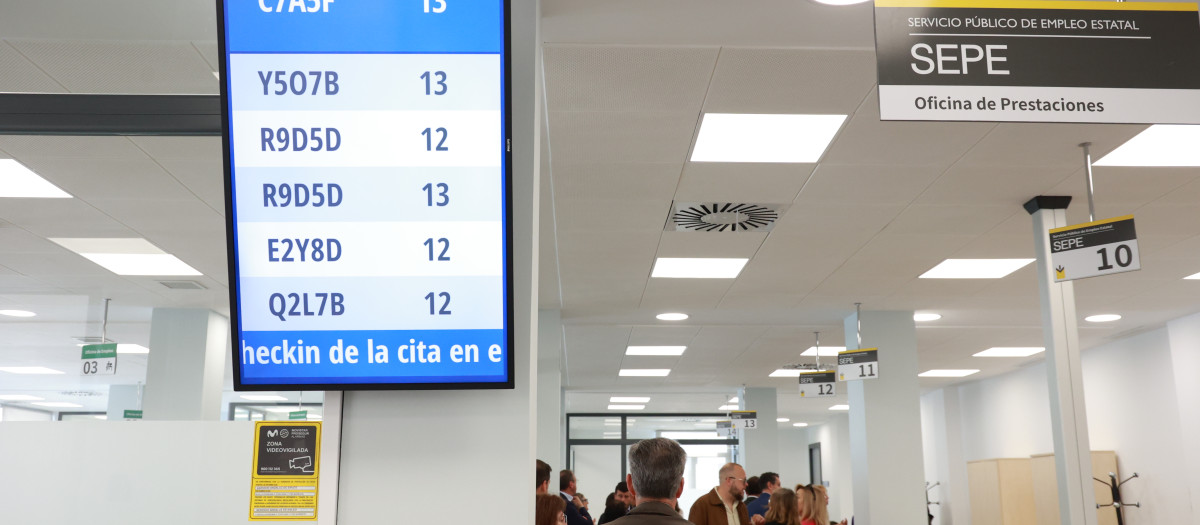 Imagen de la oficina de Empleo de la localidad gaditana de Barbate