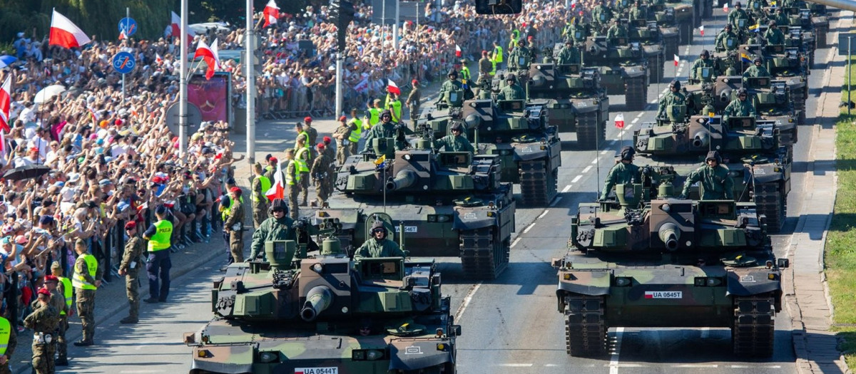 Desfile militar del Ejército de Polonia