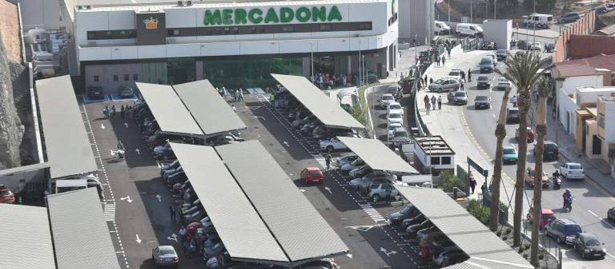 Imagen de uno de los supermercados de Mercadona en Ceuta