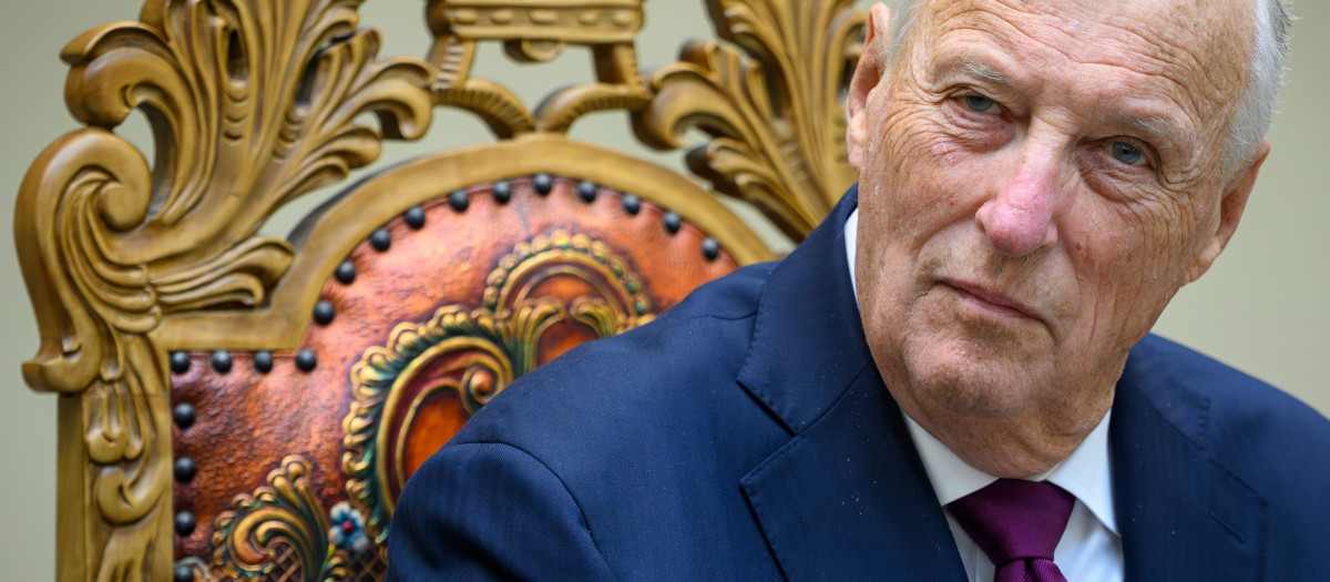 Imagen del Rey Harald V