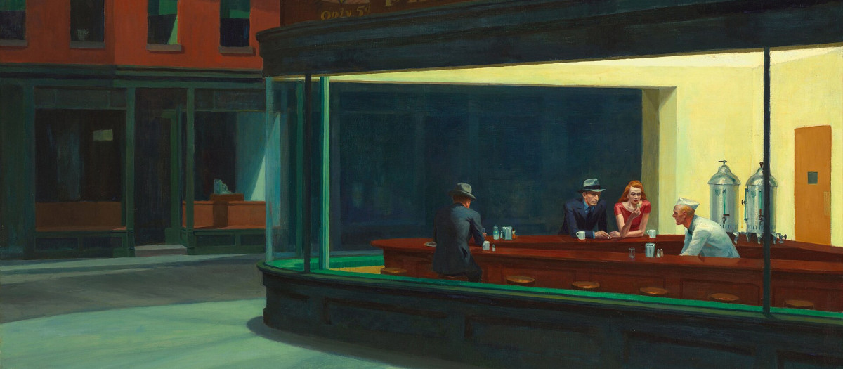 Noctámbulos (1942) de Edward Hopper