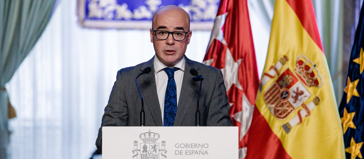 El delegado del Gobierno en la Comunidad de Madrid, Francisco Martín